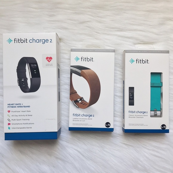 Fitbit Charge 2 in Black Package Set - Picture 3 of 7